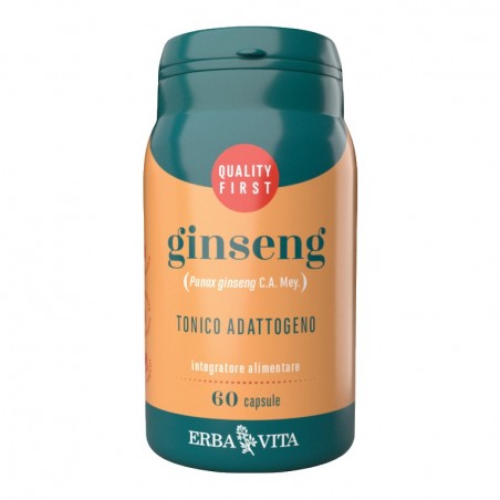 Erba Vita Ginseng Integratore Tonico per Energia e Vitalità 60 Capsule Erba Vita - 1 Erba Vita Ginseng Integratore Tonico per Energia e Vitalità 60 Capsule Erba Vita - 1