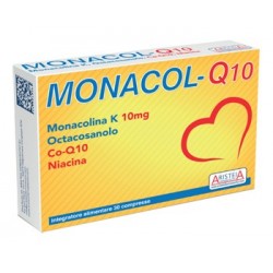 Monacol-Q10 Integratore Per il Colesterolo 30 Compresse - Integratori per il cuore e colesterolo - 927383923 - Aristeia Farma...