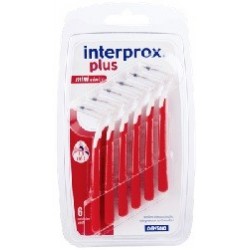 Dentaid Interprox Plus Miniconico Rosso 6 Pezzi - Fili interdentali e scovolini - 932178419 - Dentaid - € 6,74