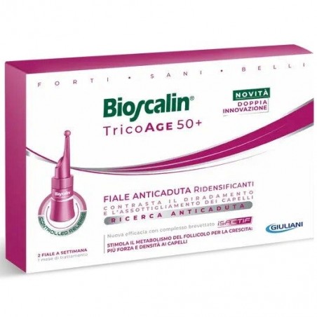 Bioscalin Tricoage Fiale Anticaduta e Ridensificanti 8 Fiale Bioscalin - 1 Bioscalin Tricoage Fiale Anticaduta e Ridensificanti 8 Fiale Bioscalin - 1