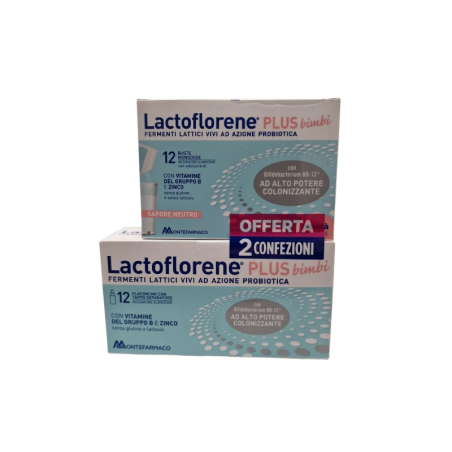 Lactoflorene Plus Bimbi 12 Flaconi + 12 Bustine Fermenti Lattici Lactoflorene - 1 Lactoflorene Plus Bimbi 12 Flaconi + 12 Bustine Fermenti Lattici Lactoflorene - 1