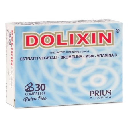 Dolixin Integratore Antinfiammatorio Articolazioni 20 Compresse Prius Pharma - 1 Dolixin Integratore Antinfiammatorio Articolazioni 20 Compresse Prius Pharma - 1