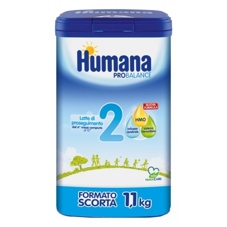 Humana 2 Probalance Latte Crescita 6-12 Mesi 1100 g Humana - 1 Humana 2 Probalance Latte Crescita 6-12 Mesi 1100 g Humana - 1