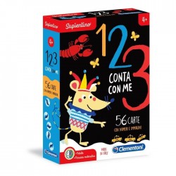 1,2,3 CONTA CON ME - Linea giochi - 980629048 - Clementoni