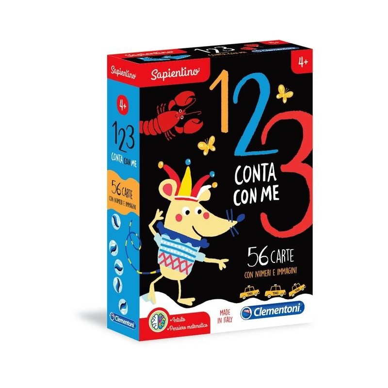 1,2,3 CONTA CON ME - Linea giochi - 980629048 - Clementoni - € 5,90