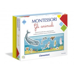 Clementoni Montessori Gli Animali - Linea giochi - 980629291 - Clementoni - € 12,90