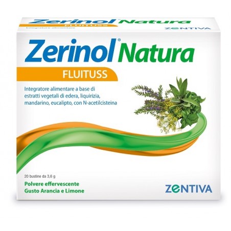 Zentiva Italia Zerinol Natura Fluituss 20 Bustine Zentiva Italia - 1 Zentiva Italia Zerinol Natura Fluituss 20 Bustine Zentiva Italia - 1