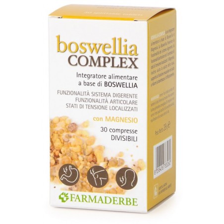 Farmaderbe Boswellia Complex 30 Compresse Farmaderbe - 1 Farmaderbe Boswellia Complex 30 Compresse Farmaderbe - 1
