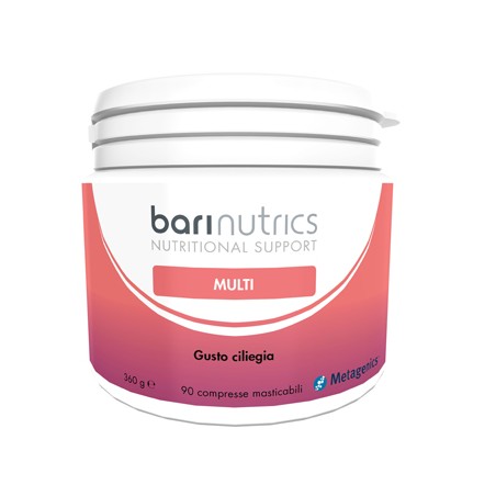 Metagenics Belgium Bvba Barinutrics Multi Ciliegia 90 Compresse Metagenics - 1 Metagenics Belgium Bvba Barinutrics Multi Ciliegia 90 Compresse Metagenics - 1