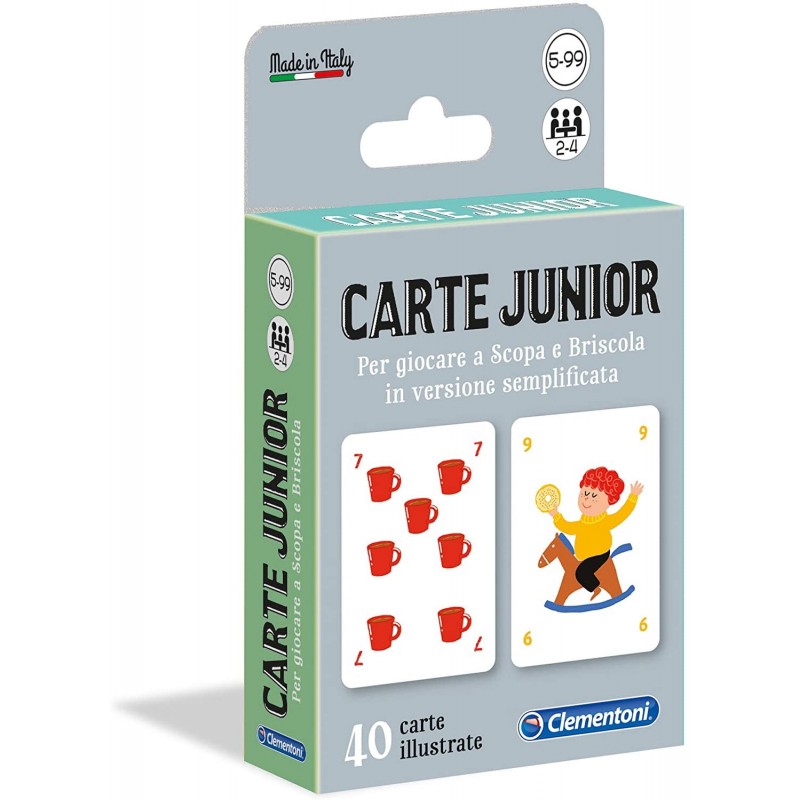 CARTE JUNIOR - Linea giochi - 981293739 - Clementoni - € 7,50