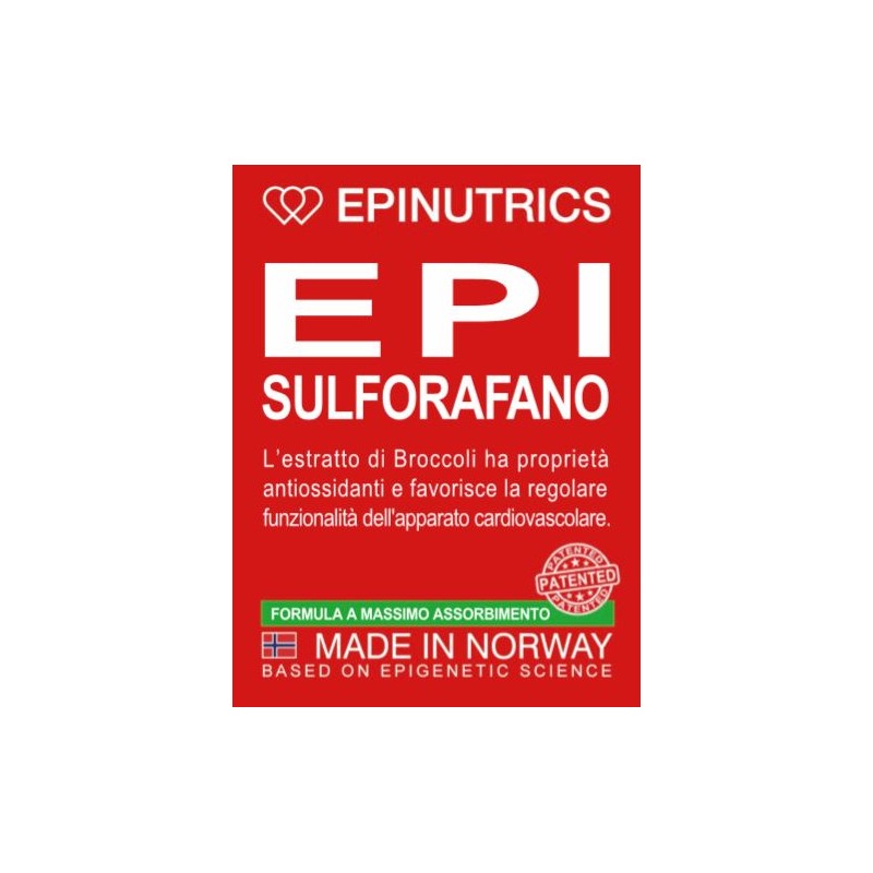 Epinutrics Ab Epinutrics Epi Sulfarafano 60 Capsule Epinutrics Ab - 1