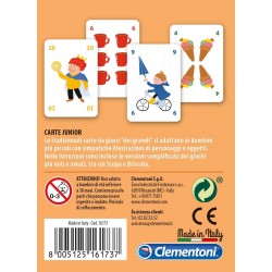 CARTE JUNIOR - Linea giochi - 981293739 - Clementoni - € 7,50