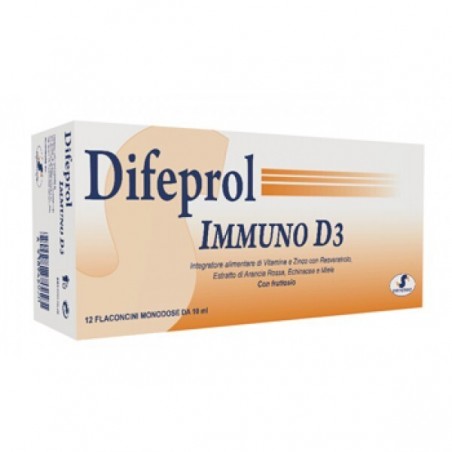 Difeprol Immuno D3 15 Flaconcini S. Farmaceutici - 1 Difeprol Immuno D3 15 Flaconcini S. Farmaceutici - 1
