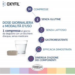 Oxyfil Funzionalità Prostata Vie Urinarie Microcircolo 30 Compresse Omega Pharma - 4