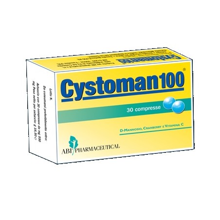 Abi Pharmaceutical Cystoman 100 30 Compresse Abi Pharmaceutical - 1 Abi Pharmaceutical Cystoman 100 30 Compresse Abi Pharmaceutical - 1