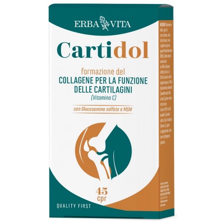 Erba Vita Group Cartidol 45 Compresse Erba Vita - 1 Erba Vita Group Cartidol 45 Compresse Erba Vita - 1