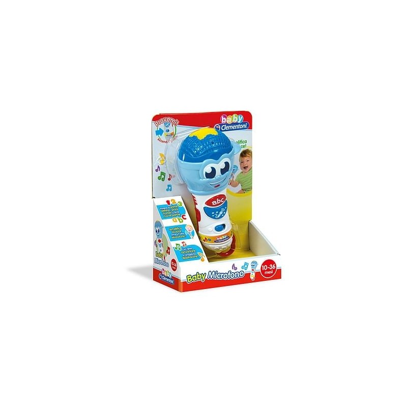 BABY MICROFONO - Linea giochi - 972164836 - Clementoni - € 13,00