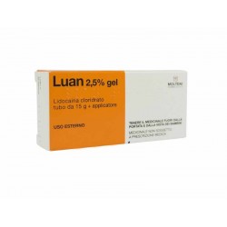 Molteni Luan Gel 2,5% Per Manovre Endouretrali 15 G - Farmaci anestetici locali - 005638010 - Molteni & C. F. Lli Alitti