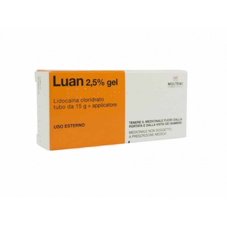 Molteni Luan Gel 2,5% Per Manovre Endouretrali 15 G - Farmaci anestetici locali - 005638010 - Molteni & C. F. Lli Alitti - € ...
