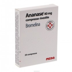 Meda Pharma Ananase 40 Mg 20 Compresse Rivestite - Home - 020501021 - Meda Pharma - € 12,00