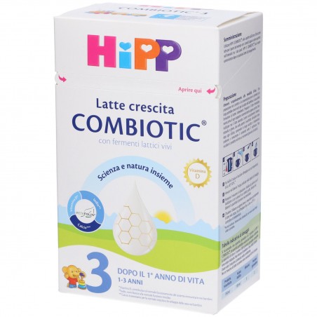 HiPP 3 COMBIOTIC® Latte Crescita Nutrizione Completa per Bambini 600 g Hipp - 1 HiPP 3 COMBIOTIC® Latte Crescita Nutrizione Completa per Bambini 600 g Hipp - 1