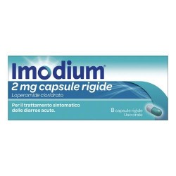 Imodium 2 Mg 8 Capsule rigide - Farmaci per diarrea - 047448016 - Farmed - € 5,15