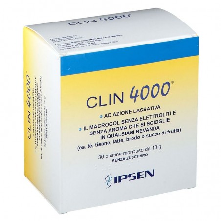 Clin 4000 Lassativo Polvere Per Stitichezza Cronica 30 Bustine Ipsen Consumer Healthcare - 2 Clin 4000 Lassativo Polvere Per Stitichezza Cronica 30 Bustine Ipsen Consumer Healthcare - 2