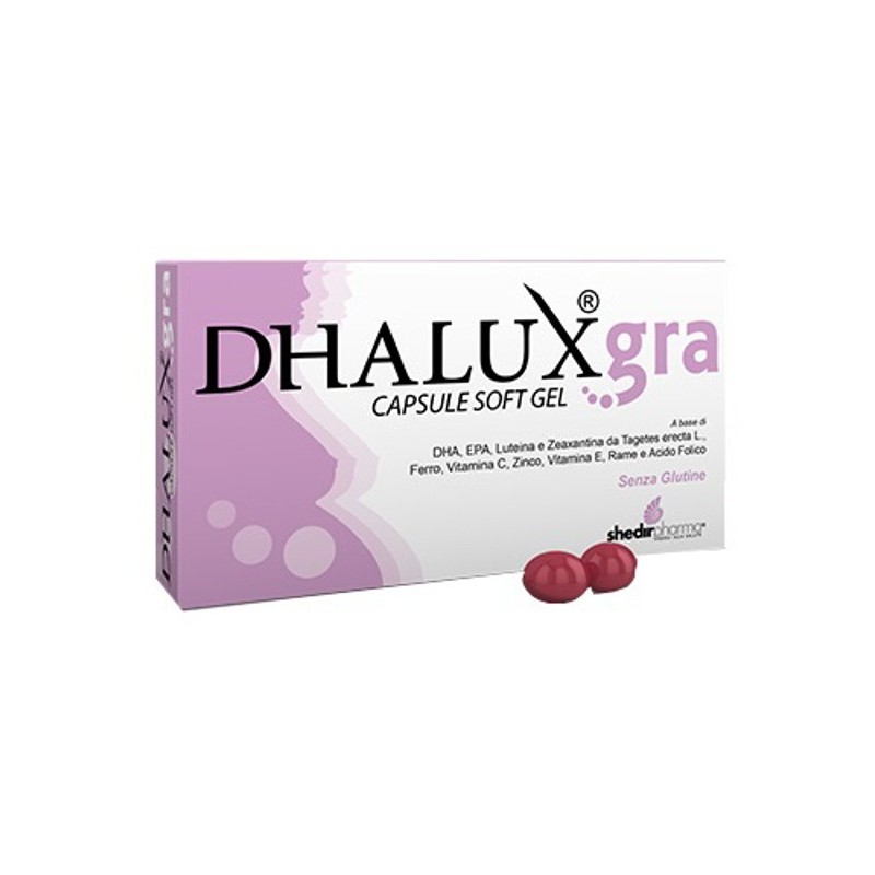 DHALUX GRA 30 CAPSULE SOFTGEL - Integratori prenatali e postnatali - 935597068 -  - € 20,84