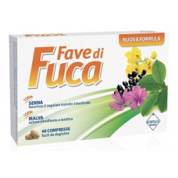 FAVE DI FUCA 40 COMPRESSE SENNA - Integratori per regolarità intestinale e stitichezza - 980475356 -