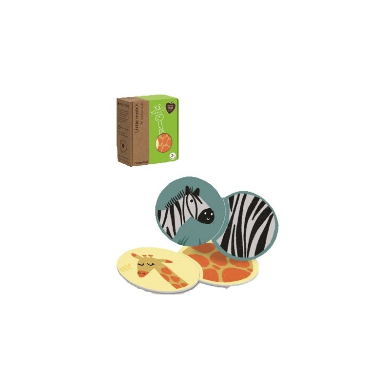 Clementoni Little Match Animali e Texture - Linea giochi - 980629188 - Clementoni - € 7,50