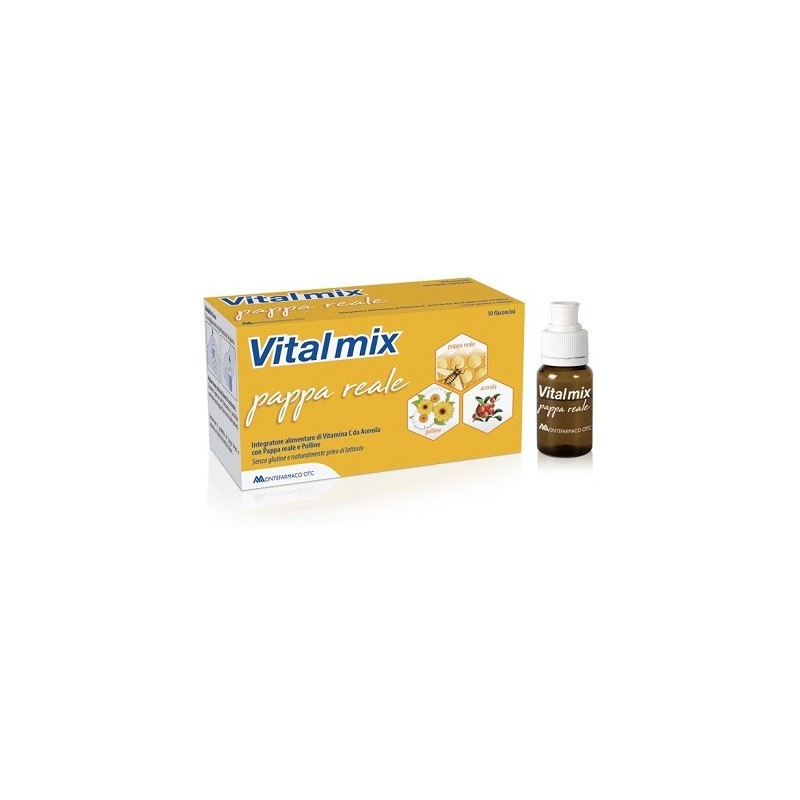 Vitalmix Pappa Reale 10 Flaconcini - Vitamine e sali minerali - 939683506 - Vitalmix - € 6,65