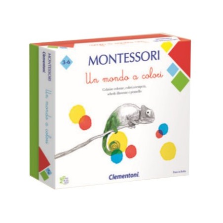CLEMENTONI MONTESSORI UN MONDO A COLORI - Linea giochi - 980629392 - Clementoni - € 17,50