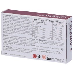 Folamix Integratore L-Metilfolato Zinco Vitamine B 30 Compresse Asm Farmaceutici - 3