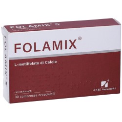 Folamix Integratore L-Metilfolato Zinco Vitamine B 30 Compresse Asm Farmaceutici - 6