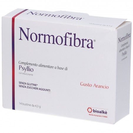 Normofibra Psyllio Regolarità Intestinale Gusto Arancia 14 Bustine 4.3g I. P. Farma - 1 Normofibra Psyllio Regolarità Intestinale Gusto Arancia 14 Bustine 4.3g I. P. Farma - 1