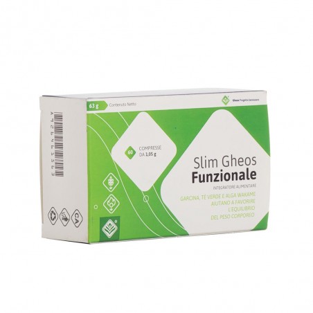 Slim Gheos Funzionale 60 Compresse 63 G Gheos - 1 Slim Gheos Funzionale 60 Compresse 63 G Gheos - 1