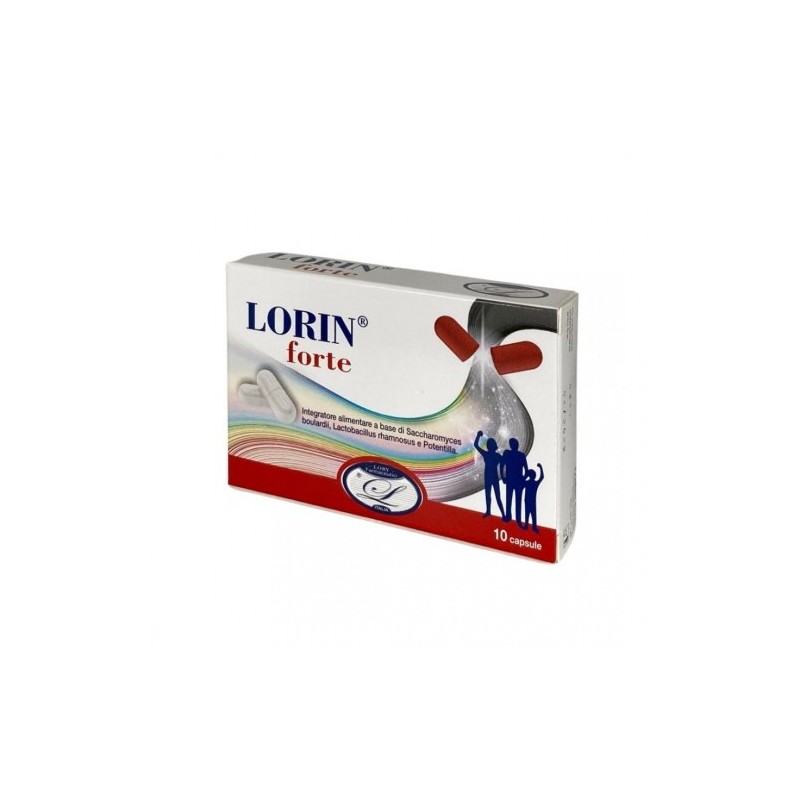 Lory Farmaceutici Italia Lorin Forte 10 Capsule Lory Farmaceutici Italia - 1