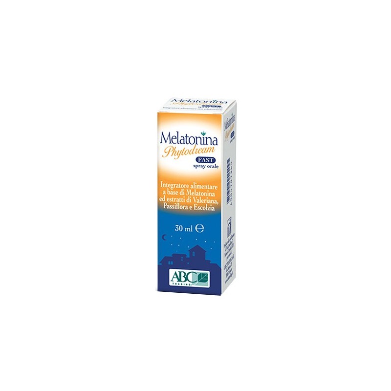 A. B. C. Trading Melatonina Phytodream Fast 30 Ml - Integratori per dormire - 904707369 - A. B. C. Trading - € 19,37