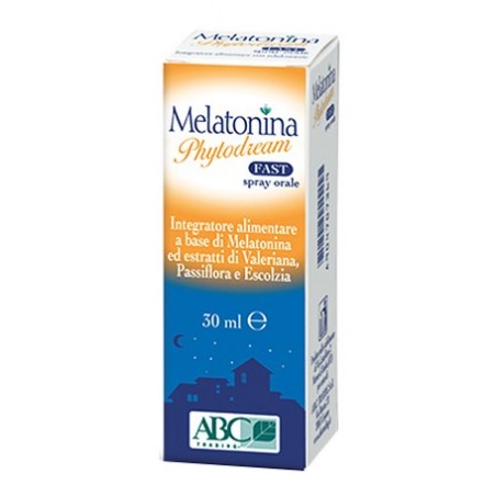 A. B. C. Trading Melatonina Phytodream Fast 30 Ml - Integratori per umore, anti stress e sonno - 904707369 - A. B. C. Trading...