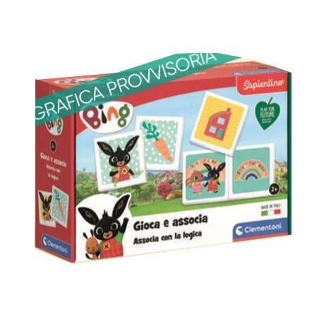 BING GIOCA E ASSOCIA - Linea giochi - 981293881 - Clementoni - € 9,26