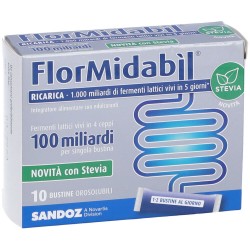 Flormidabil Ricarica Probiotico Orosolubile Senza Zucchero 10 Bustine Flormidabil - 7