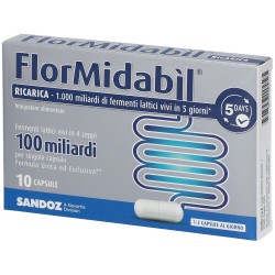 Flormidabil Ricarica Probiotico Alta Concentrazione 10 Capsule Flormidabil - 2