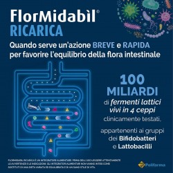 Flormidabil Ricarica Probiotico Orosolubile Senza Zucchero 10 Bustine Flormidabil - 10