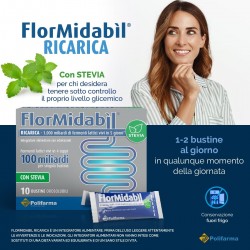 Flormidabil Ricarica Probiotico Orosolubile Senza Zucchero 10 Bustine Flormidabil - 13