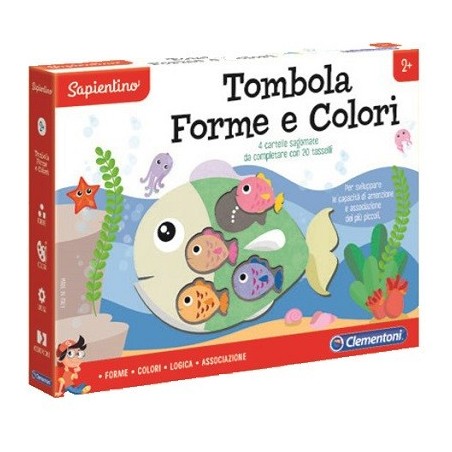CLEMENTONI TOMBOLA FORME E COLORI - Linea giochi - 980629543 -  - € 10,90