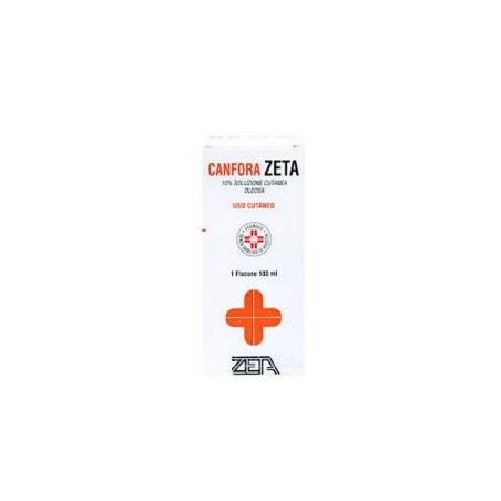 Zeta Farmaceutici Canfora Zeta 10% Soluzione Cutanea 100 Ml - Antinfiammatori e Analgesici - 031309038 - Zeta Farmaceutici - ...