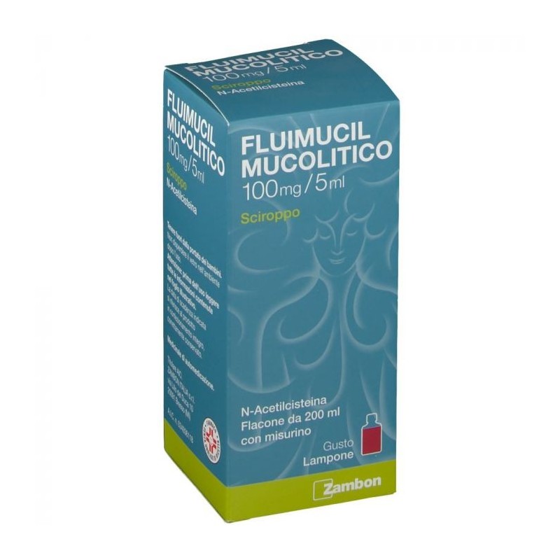 Fluimucil Mucolitico 100mg/5ml Scrioppo 200 Ml - Farmaci per tosse secca e grassa - 034936157 - Fluimucil - € 9,77