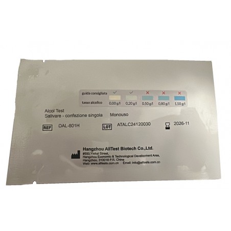 Geomed Test Rapido Alltest Strip Rilevazione Alcol Nella Saliva Geomed - 1 Geomed Test Rapido Alltest Strip Rilevazione Alcol Nella Saliva Geomed - 1