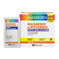 MAGNESIO POTASSIO FORTE ZERO Z 24 BUSTINE - Vitamine e sali minerali - 943295105 - Marco Viti Farmaceutici - € 16,50