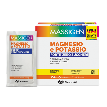 MAGNESIO POTASSIO FORTE ZERO Z 24 BUSTINE Marco Viti - 1 MAGNESIO POTASSIO FORTE ZERO Z 24 BUSTINE Marco Viti - 1